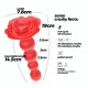 Anal Toys - Rosaline Rotating Remote - Σφήνα Κόκκινη 14.5εκ Anal Toys - Rosaline Rotating Remote - Σφήνα Κόκκινη 14.5εκ