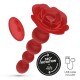 Anal Toys - Rosaline Rotating Remote - Σφήνα Κόκκινη 14.5εκ Anal Toys - Rosaline Rotating Remote - Σφήνα Κόκκινη 14.5εκ