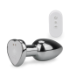 Σφήνες - Std Wireless - Δονούμενη Σφήνα Καρδιά LED Πολύχρωμη Σφήνες - Std Wireless - Δονούμενη Σφήνα Καρδιά LED Πολύχρωμη