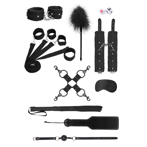 Ouch - Supreme Bed Bindings Restraint Kit Black