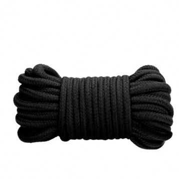 Ouch! Thick Bondage Rope 10 Meter Black