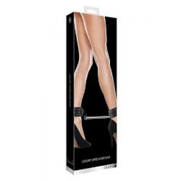Bdsm Spreader Bars - Ouch Luxury Spreader Bar SIlver