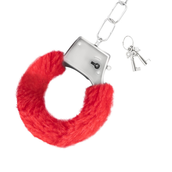 Bindings - Crushious Fury Love Cuffs Red