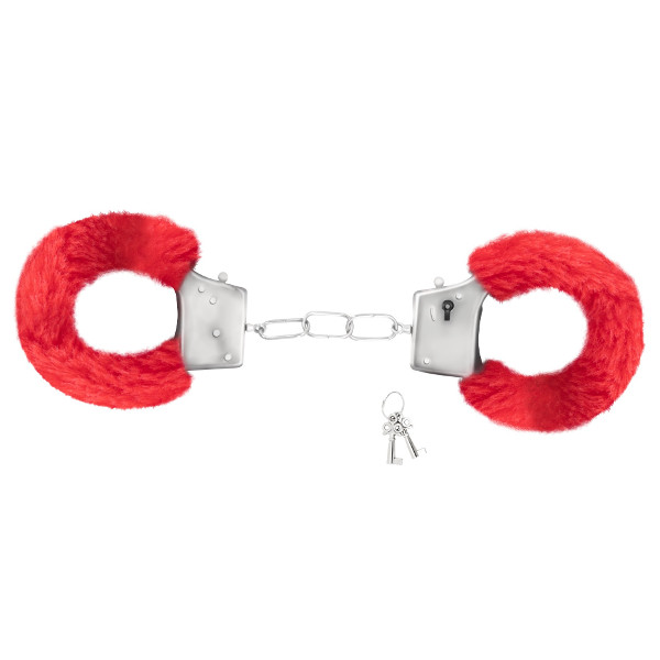 Bindings - Crushious Fury Love Cuffs Red