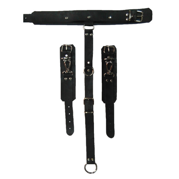 Bdsm Bindings -Skaz 2002015 Restraint Set Black 3pcs
