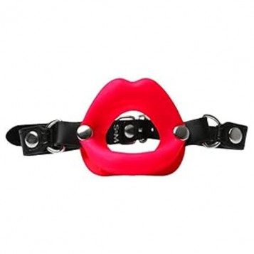 Std Silicone Mouth Gag - Φίμωτρο Κόκκινο-Μαύρο