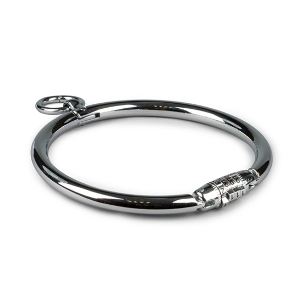 Κολάρα Λαιμού - Black Label - Μεταλλικό Κολάρο Ασημί