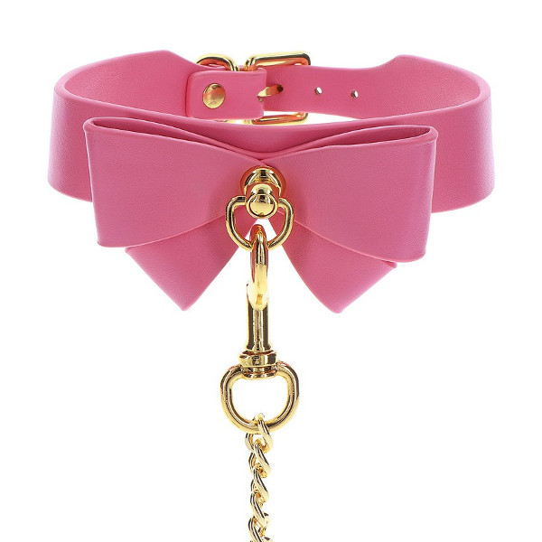 Bdsm Toys - Taboom Malibu Collar and Leash Pink