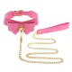 Bdsm Toys - Taboom Malibu Collar and Leash Pink