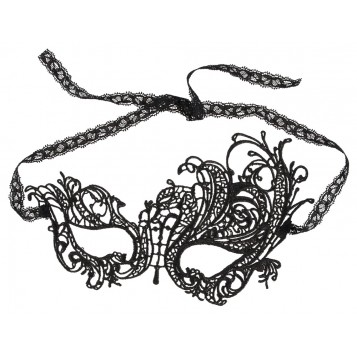 Cottelli Masks Εmbroidery - Μάσκα Μαύρη