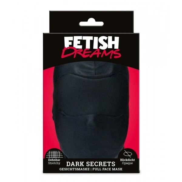 Μάσκες - Fetish Dreams Dark Secrets - Μάσκα Μαύρη