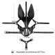 Fullface Μάσκες - Rebellion Reign Dark Bunny - Μάσκα Μαύρη