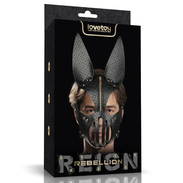 Fullface Μάσκες - Rebellion Reign Dark Bunny - Μάσκα Μαύρη