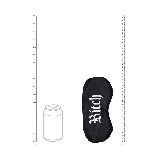 Bdsm Masks - Ouch Satin Blindford Mask Bitch Black