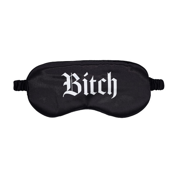 Bdsm Masks - Ouch Satin Blindford Mask Bitch Black