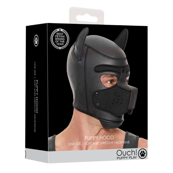 Fullface - Ouch Neoprene Puppy Hood - Μάσκα Μαύρη