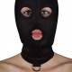 Μάσκες - Ouch Extreme Mesh Black Balaclava with D-Ring