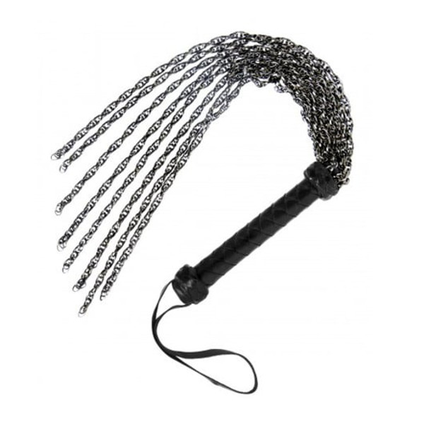 Sex Whips - Master Series Gunmetal Whip Silver