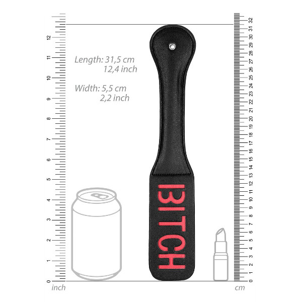 Μαστίγια - Ouch Bitch Paddle - Μαστίγιο Μαύρο Μαστίγια - Ouch Bitch Paddle - Μαστίγιο Μαύρο