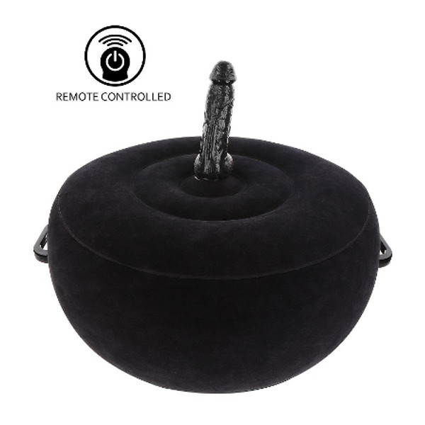 Bdsm Cock Seat - Taboom Inflatable Seat Dildo Black