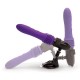 Δονητές - Whispmart Sex Machine Suction Mount - Μωβ 23εκ