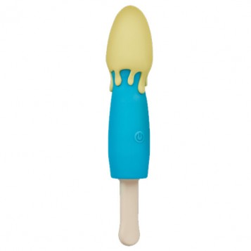 Popsicle - Επαναφορτιζόμενος Δονητής Μπλε 16εκ