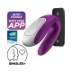 Sex Toys - Satisfyer Double Fun Vibrator With App Purple Sex Toys - Satisfyer Double Fun Vibrator With App Purple