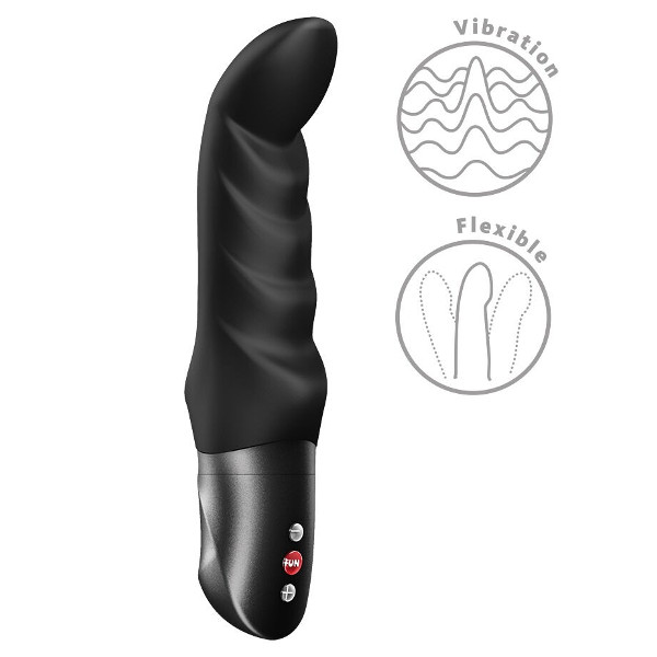 G-spot Vibs - Fun Factory Abby G Vibrator Black G-spot Vibs - Fun Factory Abby G Vibrator Black