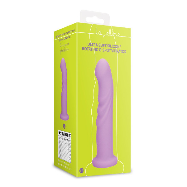 Δονητές G - Loveline Rotating Gspot - Δονητής Mωβ 13.5εκ