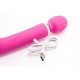 Double Vibrators - Realistic Double Fun Vibrator Pink
