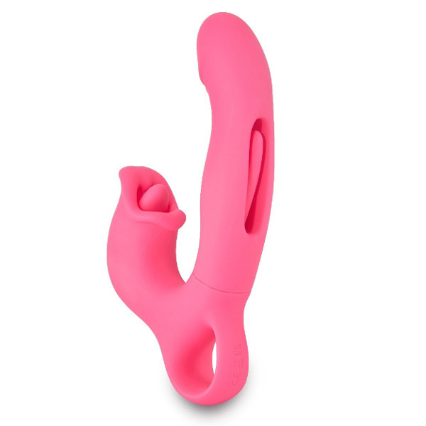 Tongue Vibs - Zenn Flapping and Tapping Tongue Vib Pink