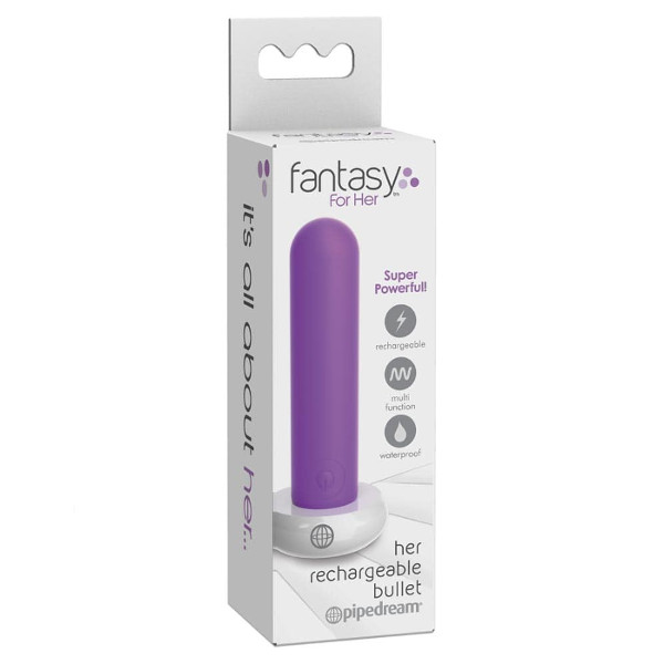 Mini Vibs - Fantasy for Her Rechargeable Bullet Purple