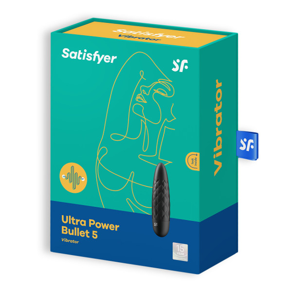Mini Vibrators - Satisfyer Ultra Power Bullet 5 Black