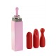 Xocoon Sealed With A Kiss Lipstick Vibe Stimulator Pink Xocoon Sealed With A Kiss Lipstick Vibe Stimulator Pink