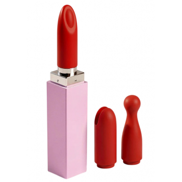 Xocoon Sealed With A Kiss Lipstick Vibe Stimulator Pink Xocoon Sealed With A Kiss Lipstick Vibe Stimulator Pink