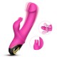 Rabbit Vibrators - Foxshow Meteor Rotating Rabbit Pink