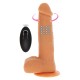 Realistic Vibrators - Toyjoy Rotating Beads Vibrating Dildo