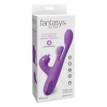 Fantasy for Her Intimotion Pulse Pro - Μωβ 15εκ Fantasy for Her Intimotion Pulse Pro - Μωβ 15εκ
