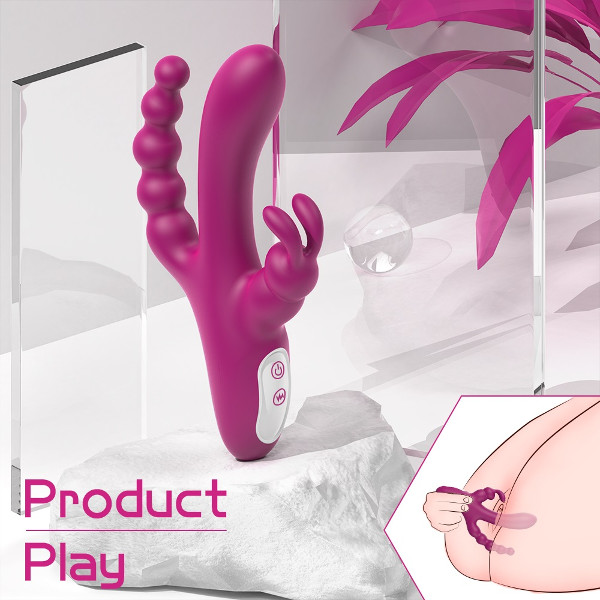 G-spot Rabbit - Passion Labs Flirt Rabbit Vibrator Purple G-spot Rabbit - Passion Labs Flirt Rabbit Vibrator Purple