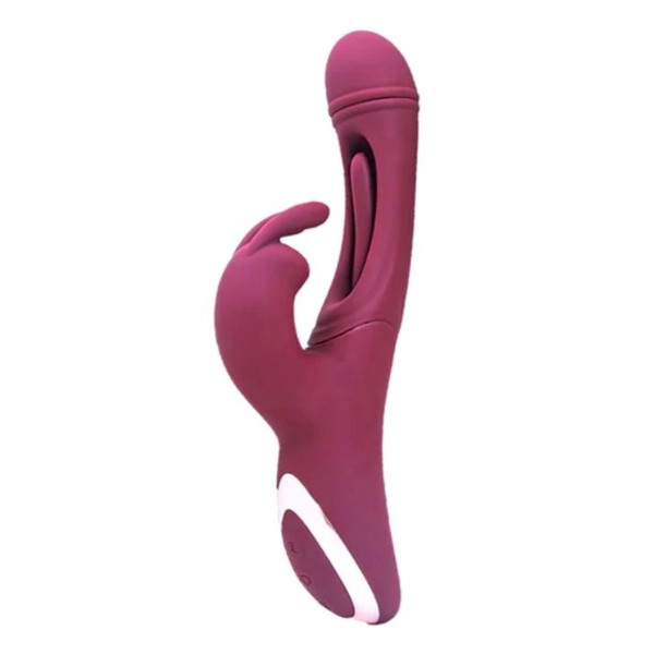 Rabbit Vibs - Guilty Toys Yara Tapping Vibrator Purple 13.5cm