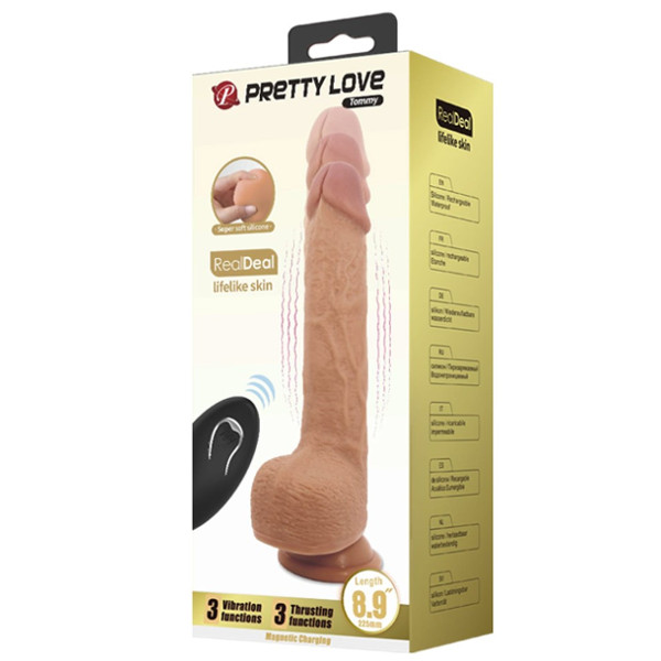 Δονητές - Pretty Love Tommy Thrusting - Δόνητης Φυσικός 22.5εκ