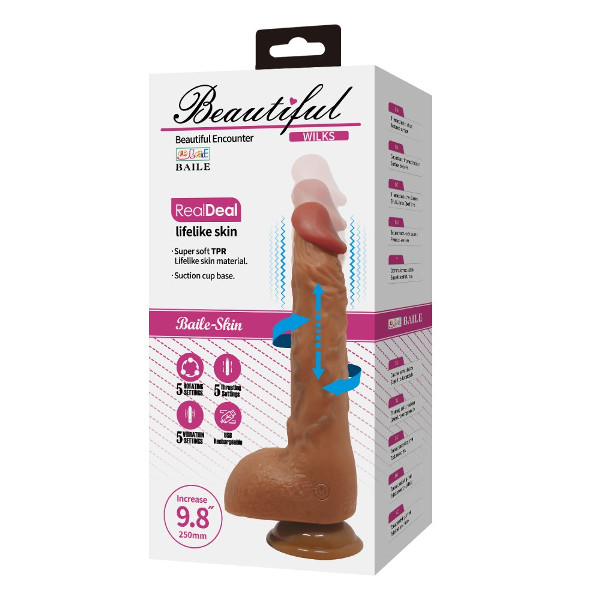 Δονητές - Beautiful Wilks Rotating - Δόνητης Φυσικός 21εκ