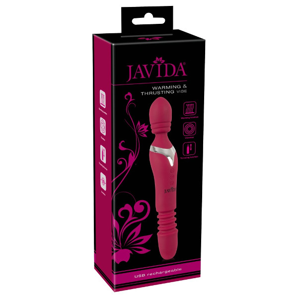 Δονητές - Massage Wand Warming Thrusting - Κόκκινος 27εκ Δονητές - Massage Wand Warming Thrusting - Κόκκινος 27εκ