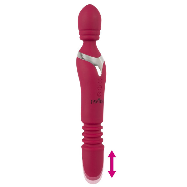 Δονητές - Massage Wand Warming Thrusting - Κόκκινος 27εκ Δονητές - Massage Wand Warming Thrusting - Κόκκινος 27εκ
