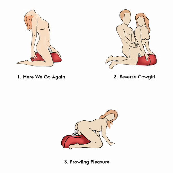 Bdsm - Bedroom Bliss Deluxe - Μαξιλάρακι Κόκκινο