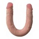 Double Dildo - Egzo Mad Evolution Double Dildo Flesh 49cm Double Dildo - Egzo Mad Evolution Double Dildo Flesh 49cm