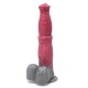 Dildo - Chiron Liquid Silicone - Dildo Ροζ Γκρι 22.5εκ