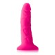 Colourful Dildos - Colours 5inch Dildo Fuchsia 16cm