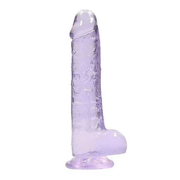 Realrock 8inch Jelly Dildo - Ομοίωμα Μωβ 21εκ