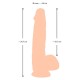 Φυσικά Ομοιώματα - Nature Skin Movable Skin Dildo - Φυσικό 19εκ